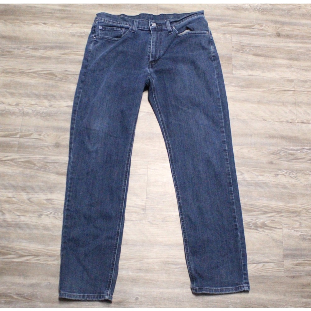 Levis 541 Jeans Men's Athletic Taper All Seasons Tech 34x32 Dark Wash Blue